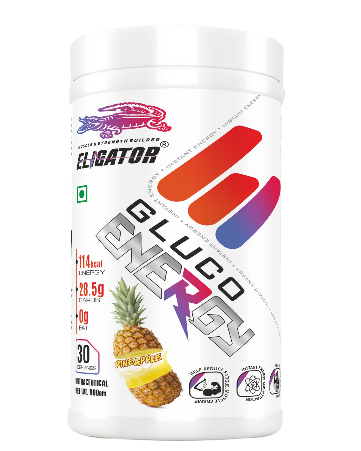 Eligator Gluco Energy 900gm 30 Servings