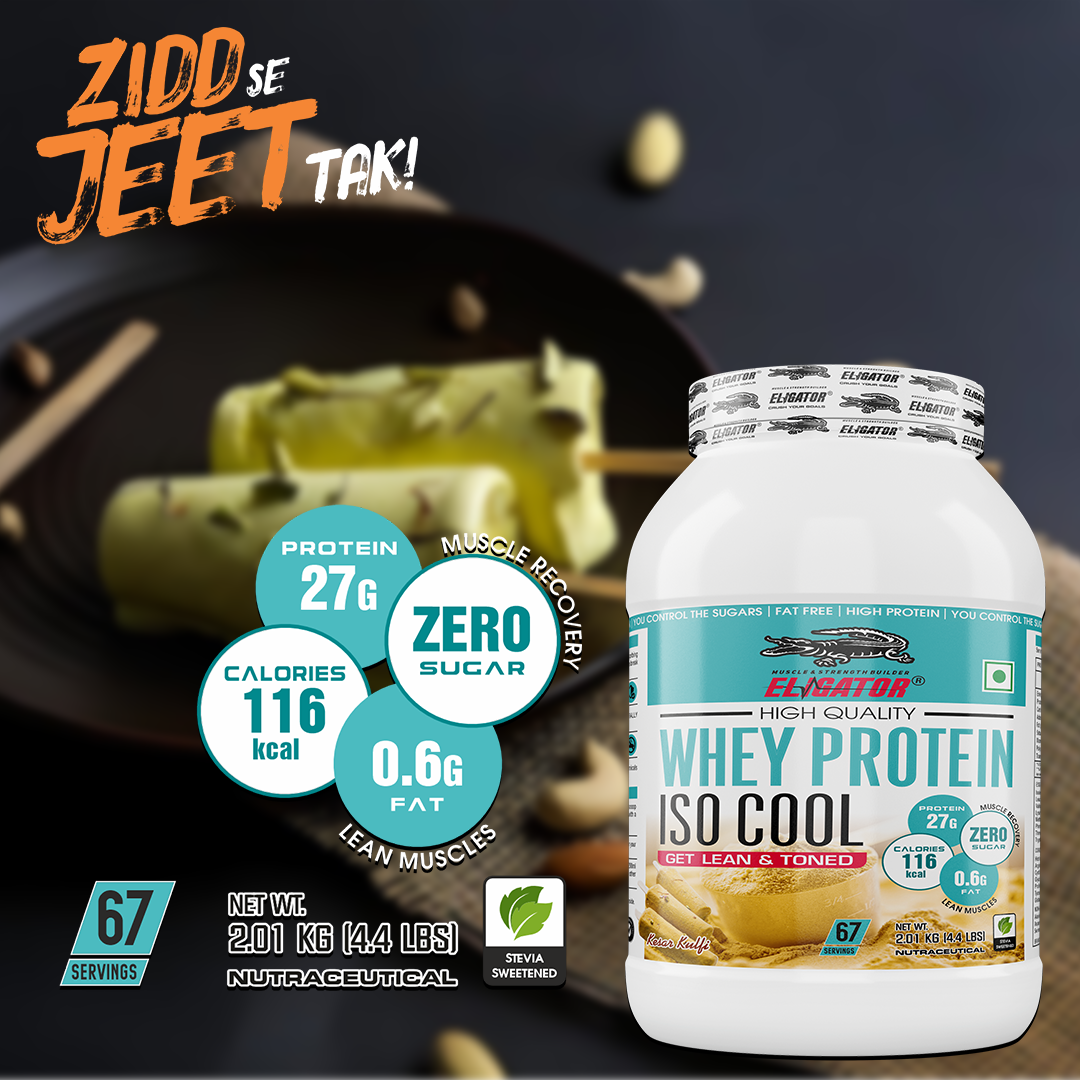 Eligator ISO COOL Isolate Whey Protein 2.01kg 67 Servings