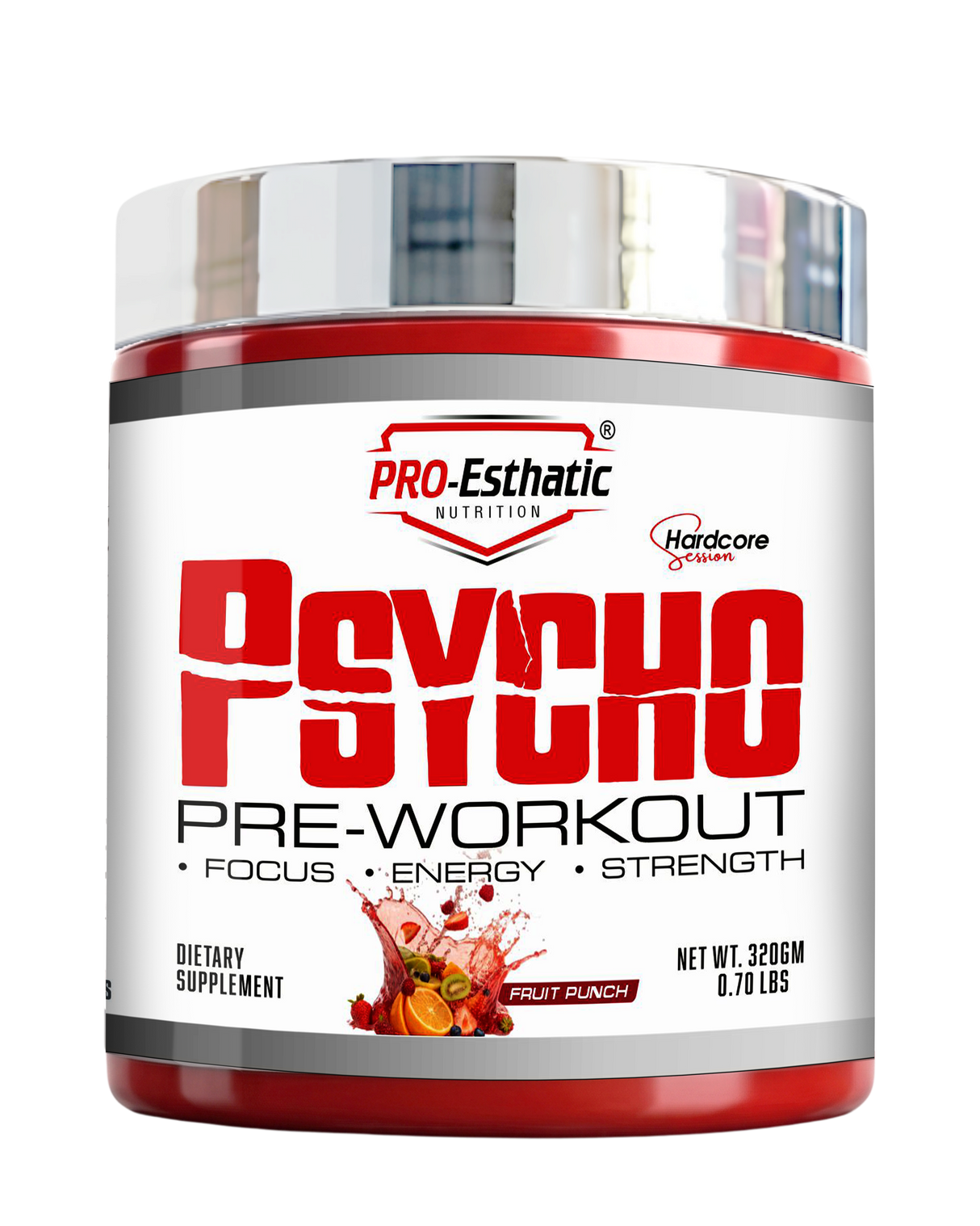 Pro Esthatic Psycho PreWorkout 0.66lbs (300gm) 40 Servings