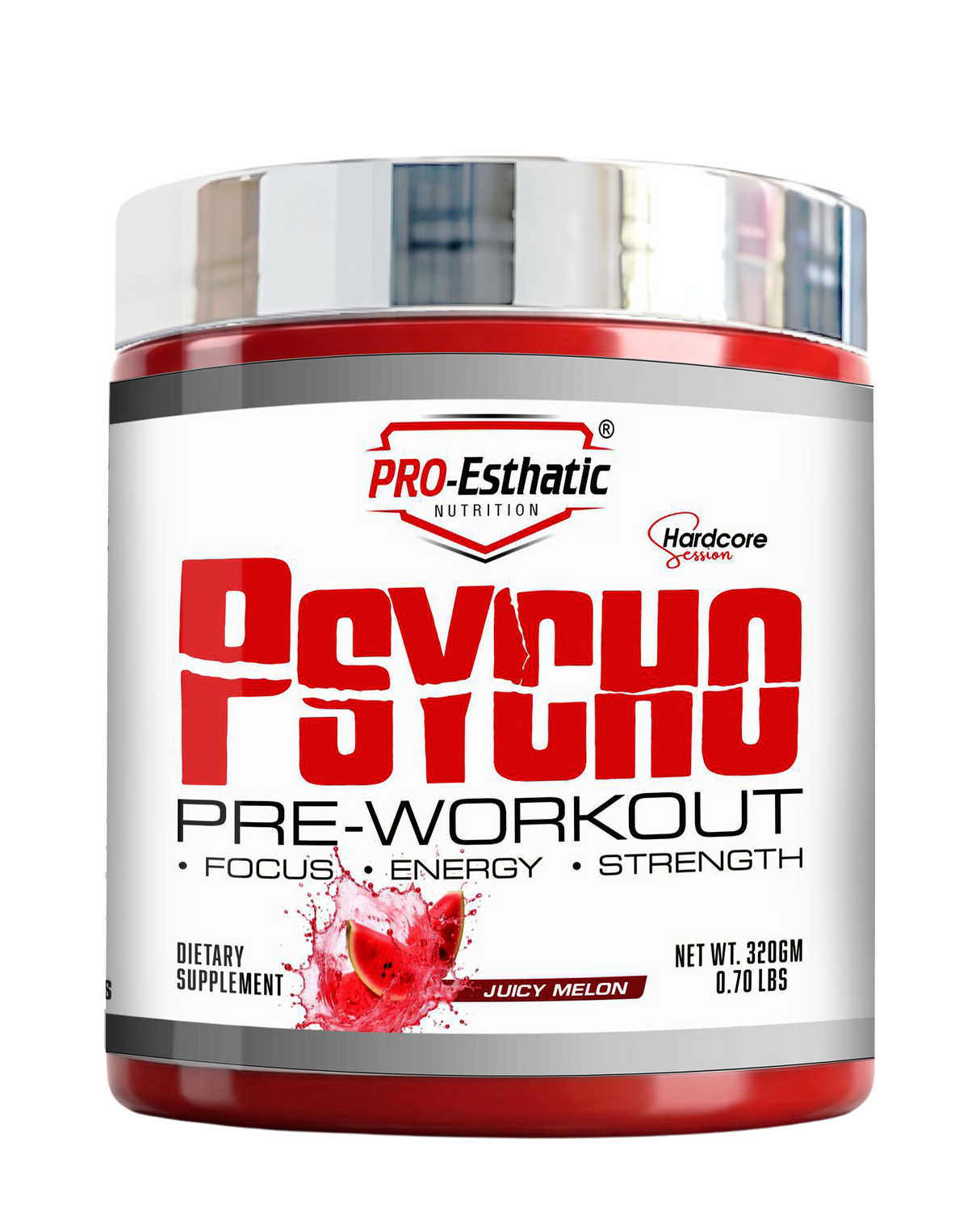 Pro Esthatic Psycho PreWorkout 0.66lbs (300gm) 40 Servings