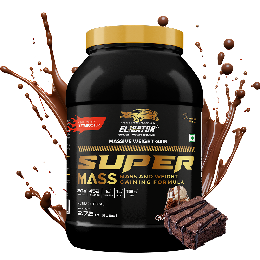 Eligator Premium Series Super Mass - Massive Mass Gainer 900gm