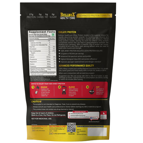 BULLNOX ADVANCED ISOLATE PROTEIN