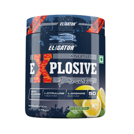 Eligator Explosive Pre Workout 175gm 50 Servings