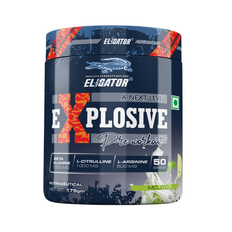 Eligator Explosive Pre Workout 175gm 50 Servings