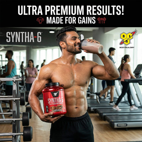 BSN Syntha-6 Ultra Premium Protein Matrix, Whey Protein Powder | 2.27 kg
