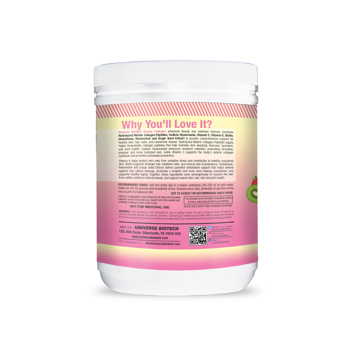 Universe Biotech Marine Collagen 240g
