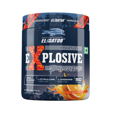 Eligator Explosive Pre Workout 175gm 50 Servings