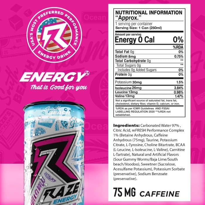 RAZE Functional Energy Drink - 250ml