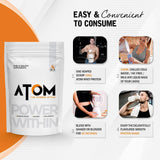 ATOM Whey Protein With Digestive Enzymes | Double Rich Chocolate (1kg)