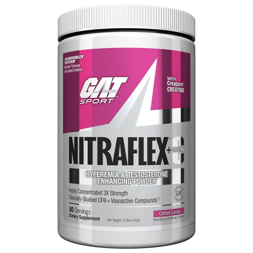 GAT SPORT NITRA FLEX COTTON CANDY (30 SERVING)