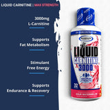 Gaspari  Liquid L-Carnitine 3000mg - (30 Servings)