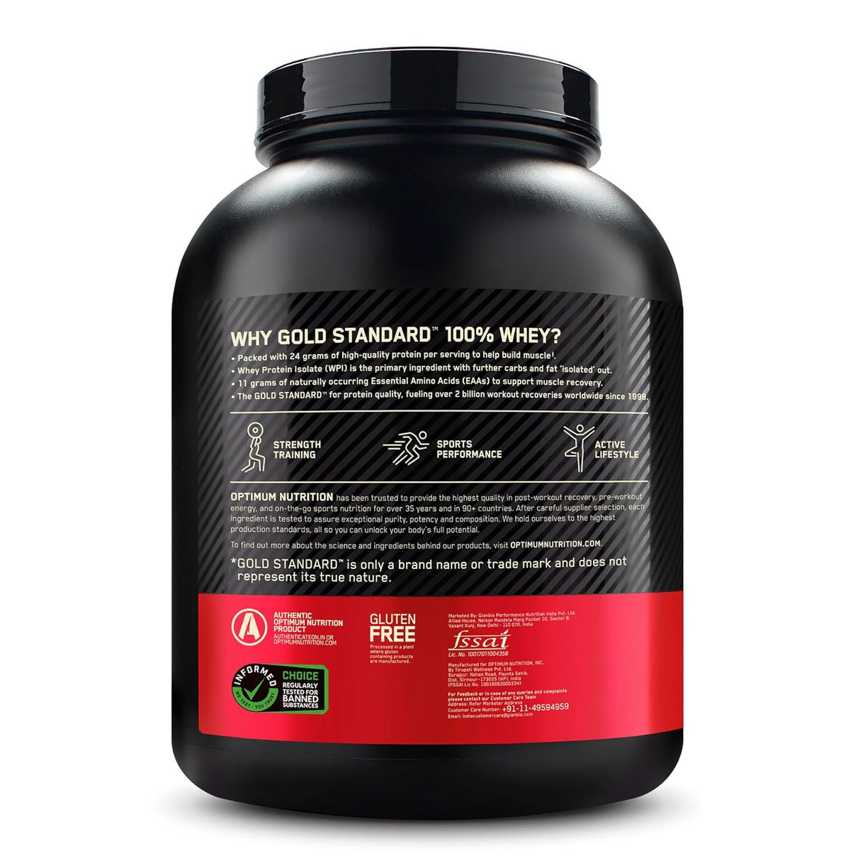 Optimum Nutrition (ON) Gold Standard 100 Whey Protein Powder