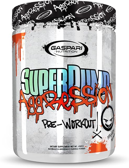 Gaspari SuperPump Aggression Pre-Workout | Energy, Pump & Focus Formula