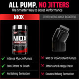 Nutrex NIOX Nitric Oxide | PREMIUM PUMP BOOSTER FOR MAX VASCULARITY - 90Caps