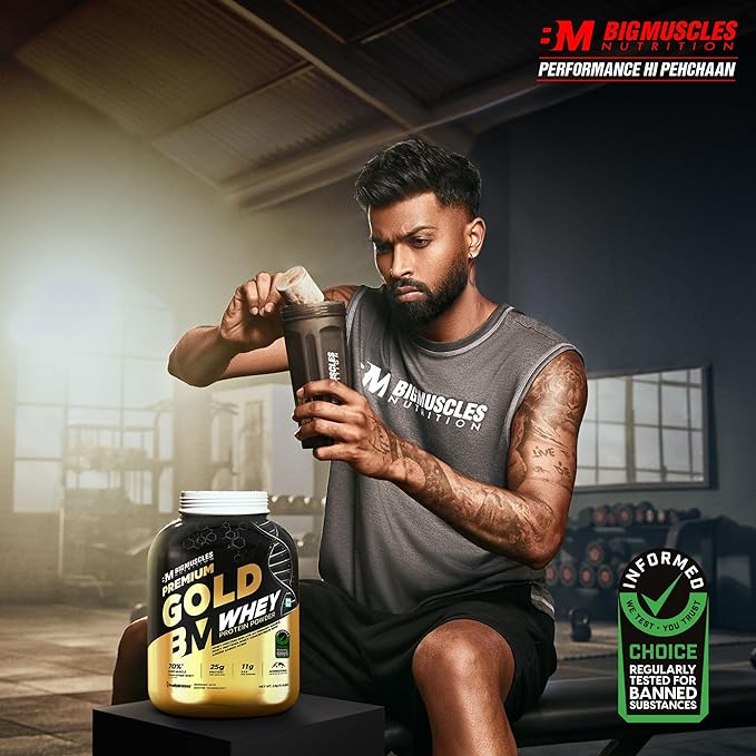 Bigmuscles Nutrition Premium Gold Whey | 1 kg