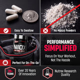 Nutrex NIOX Nitric Oxide | PREMIUM PUMP BOOSTER FOR MAX VASCULARITY - 90Caps