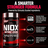 Nutrex NIOX Nitric Oxide | PREMIUM PUMP BOOSTER FOR MAX VASCULARITY - 90Caps