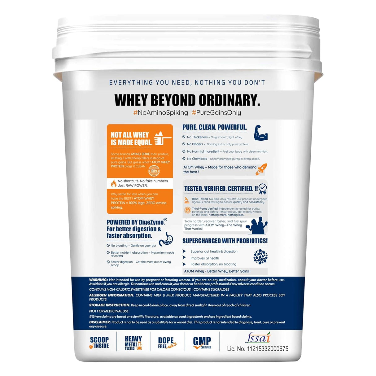 AS-IT-IS Atom Whey Protein