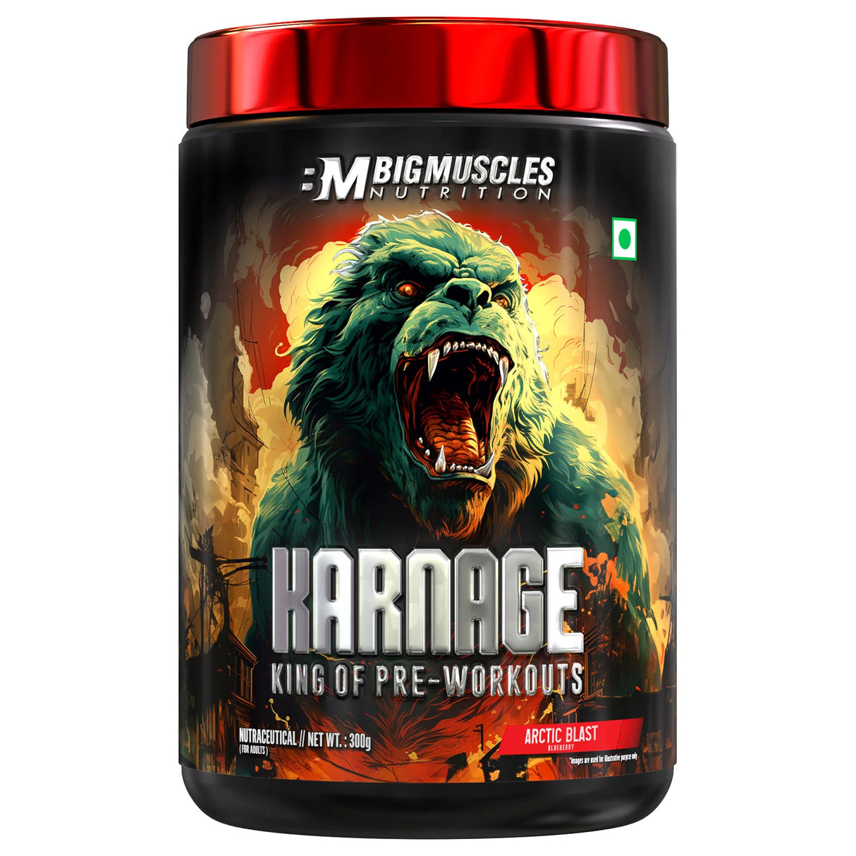 Big Muscles Karnage Pre-workout 60 servings