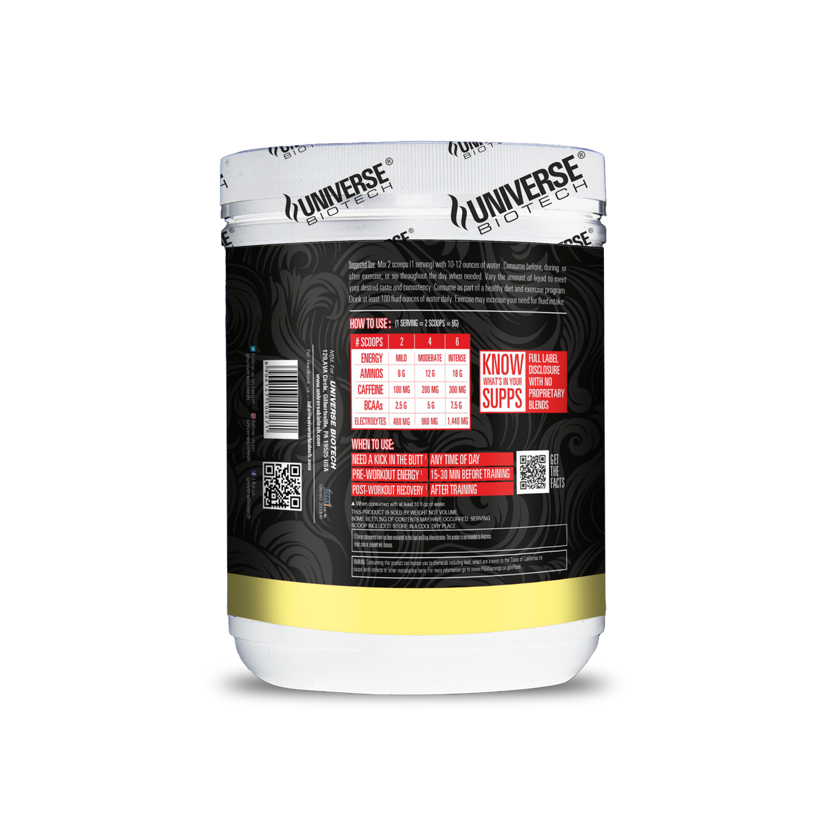 Universe Biotech Amino Energy