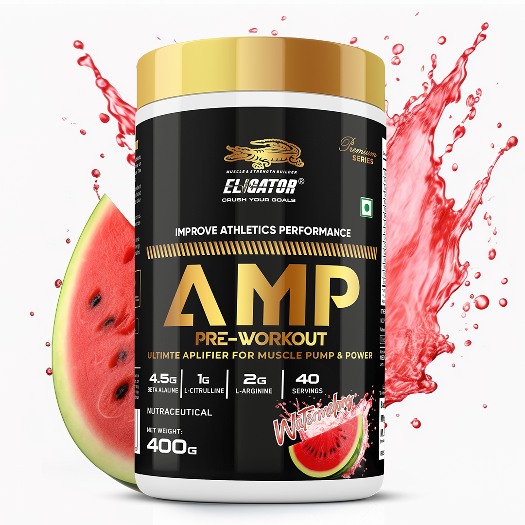 Eligator Premium Series AMP Pre-Workout 400gm 40 Servings