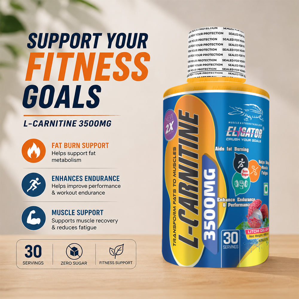 Eligator L-Carnitine 3500MG 30 Servings