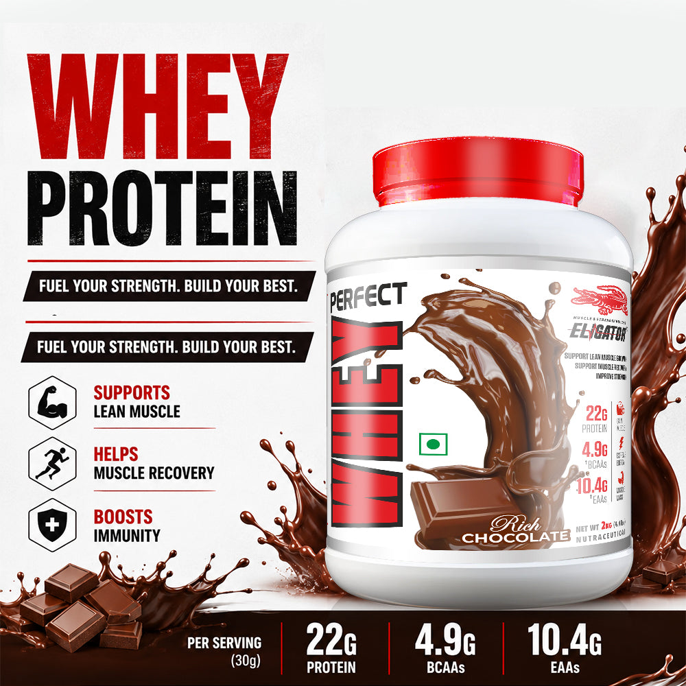 Eligator Perfect Whey Protein Powder 2kg