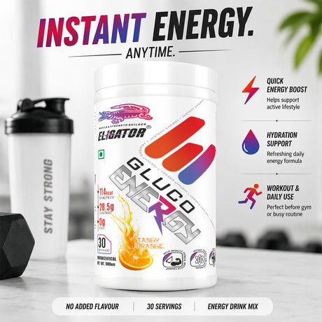 Eligator Gluco Energy 900gm 30 Servings