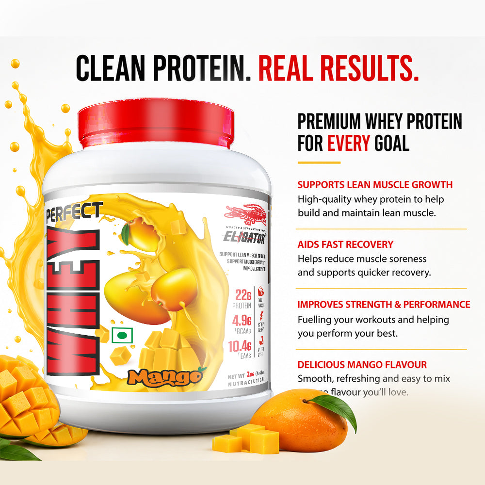 Eligator Perfect Whey Protein Powder 2kg
