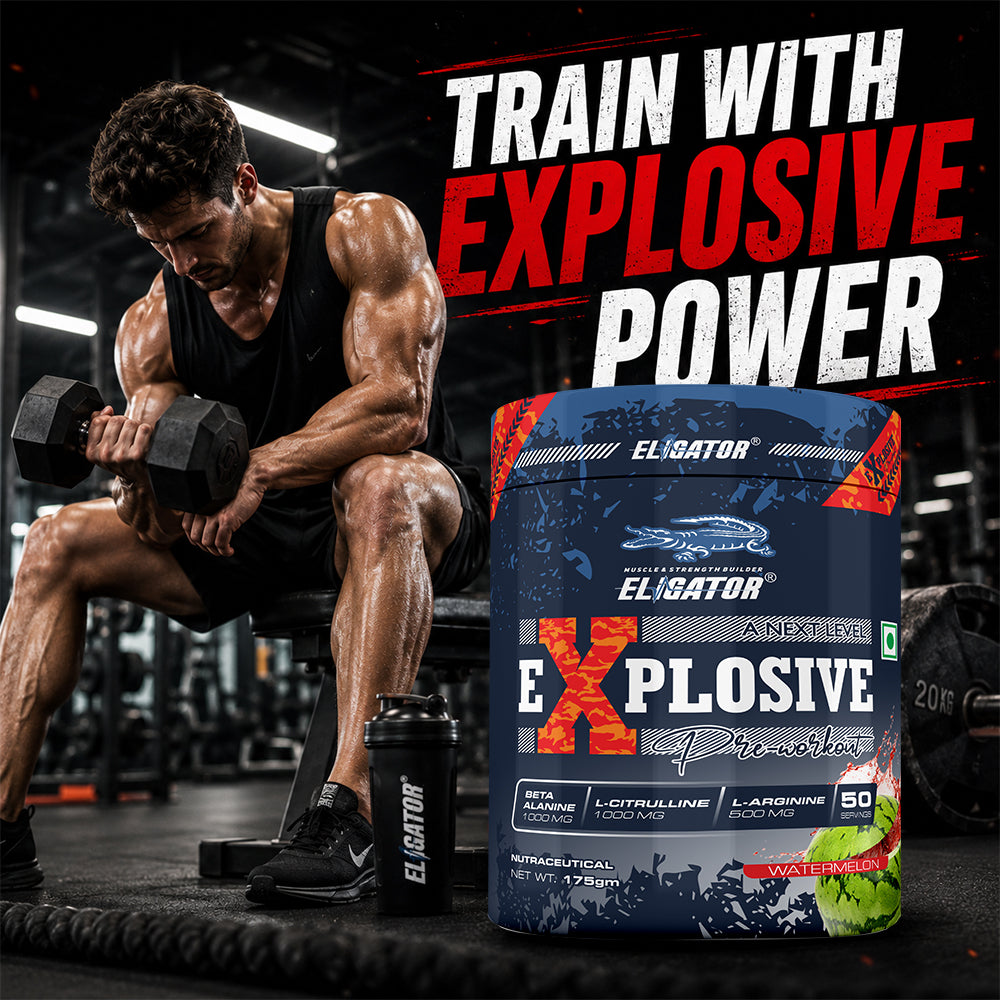 Eligator Explosive Pre Workout 175gm 50 Servings