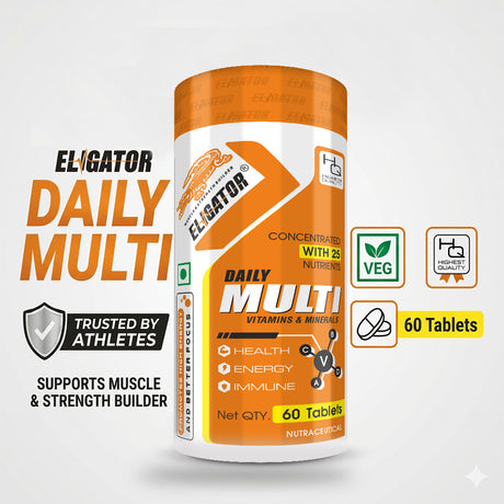Eligator Daily Multi vitamins & Minerals 60 Tablets