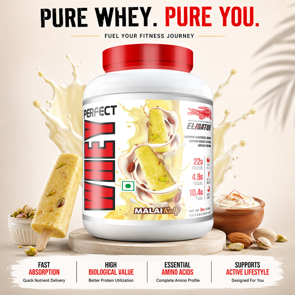 Eligator Perfect Whey Protein Powder 2kg