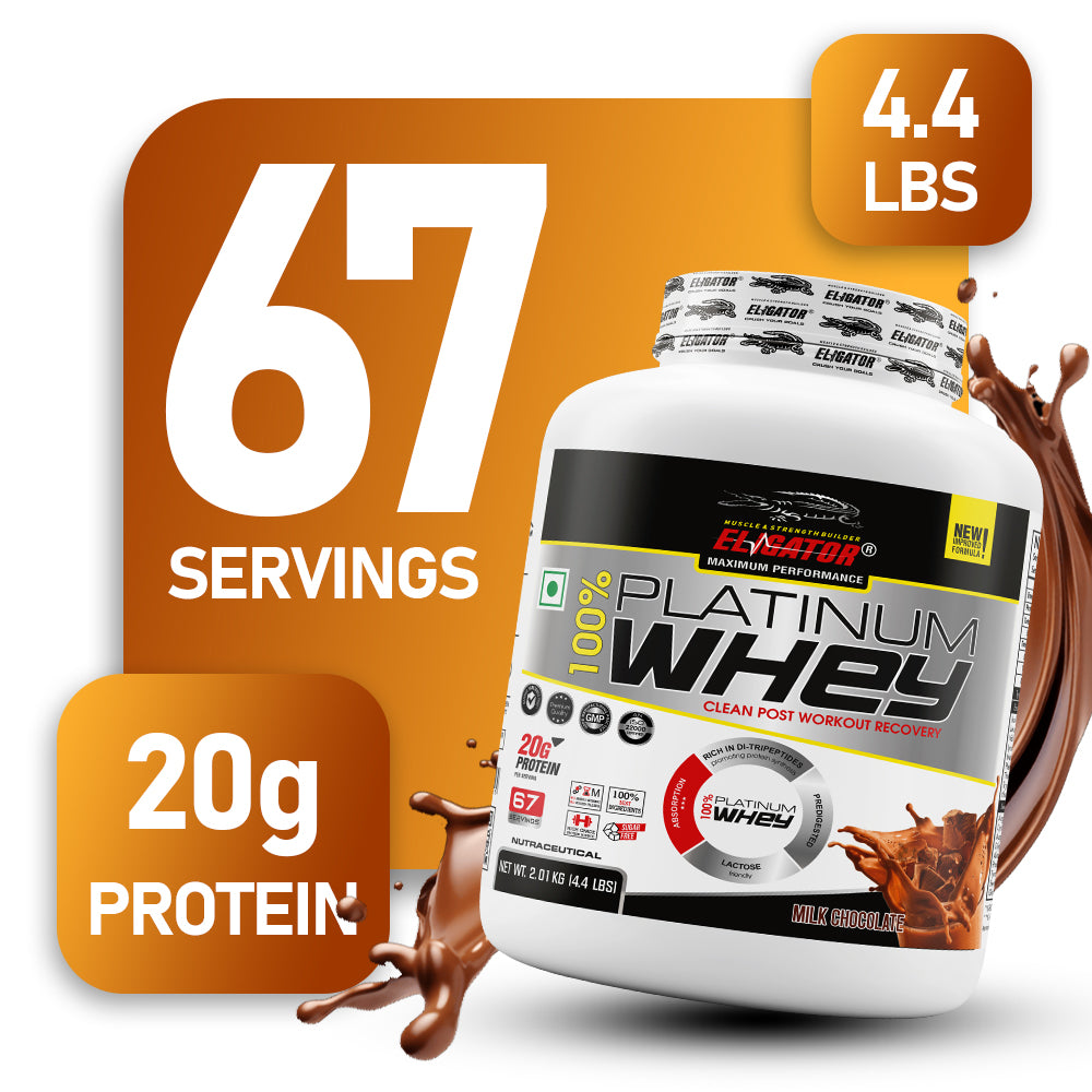 Eligator 100% Platinum Whey 2.1 kg 4.4lbs