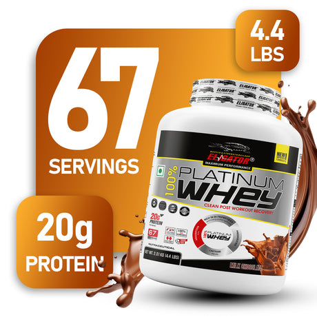 Eligator 100% Platinum Whey 2.1 kg 4.4lbs