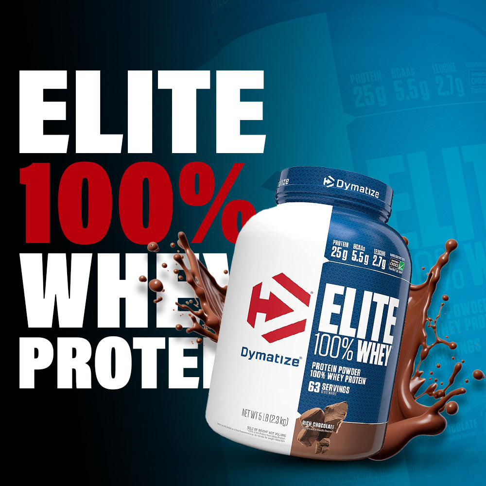 Dymatize Elite 100% Whey Protein | Rich Chocolate | 2.3kg