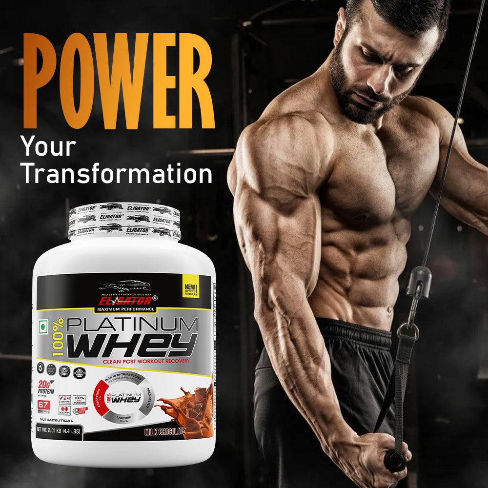 Eligator 100% Platinum Whey 2.1 kg 4.4lbs
