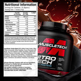 MuscleTech Nitro-Tech Whey Protein and Platinum 100% Creatine with free shaker