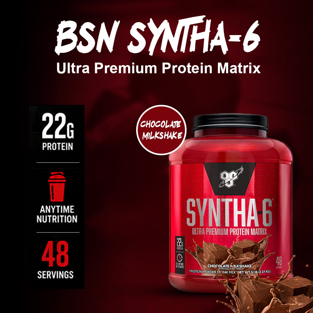 BSN Syntha-6 Ultra Premium Protein Matrix, Whey Protein Powder | 2.27 kg