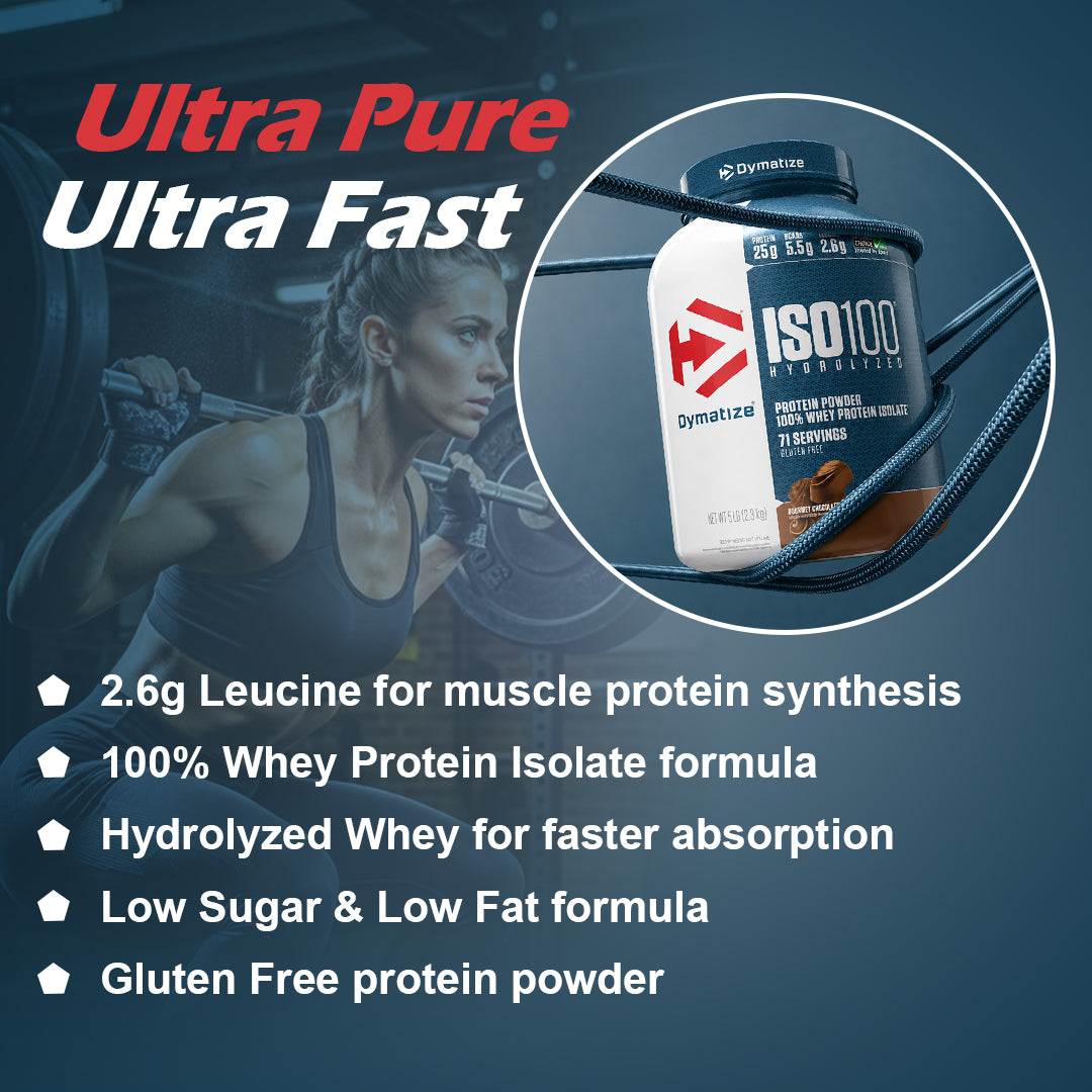 Dymatize Iso 100 Hydrolyzed Protein Powder | 2.3kg