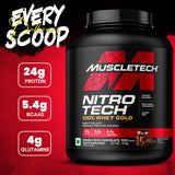 MuscleTech Nitrotech 100% Whey Gold  Double Rich Chocolate (1.81 kg)