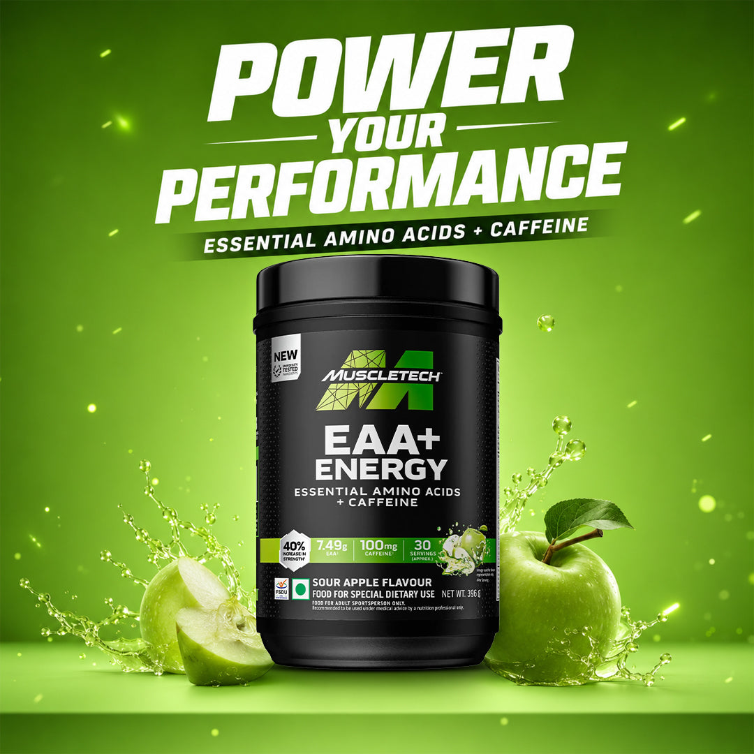 Muscletech EAA+ Energy Amino Acid, Muscle Building, Recovery