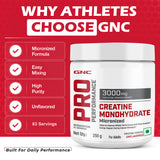 GNC Pro Performance Creatine Monohydrate | 250g