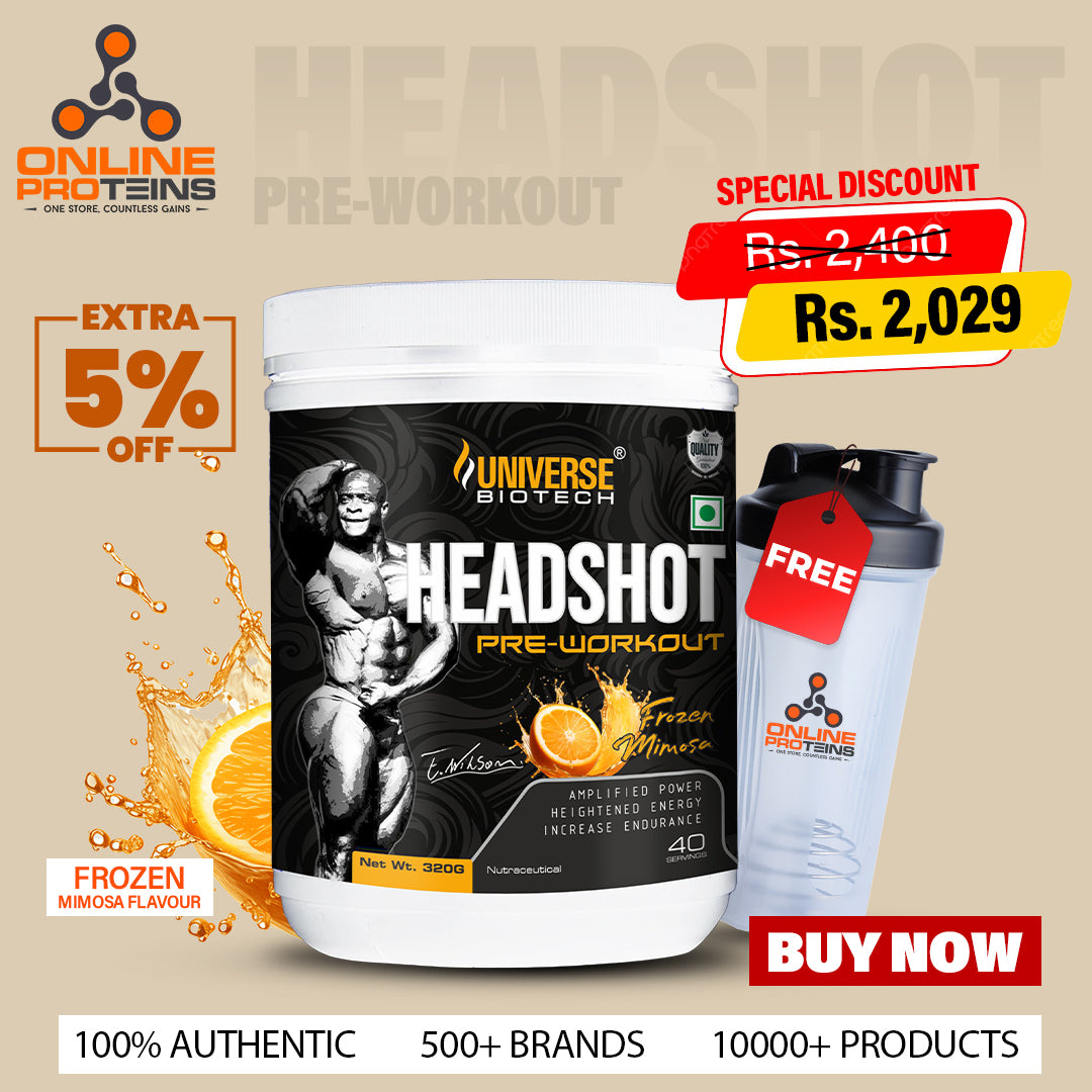 Universe Biotech Headshot Preworkout 320gm 40 servings