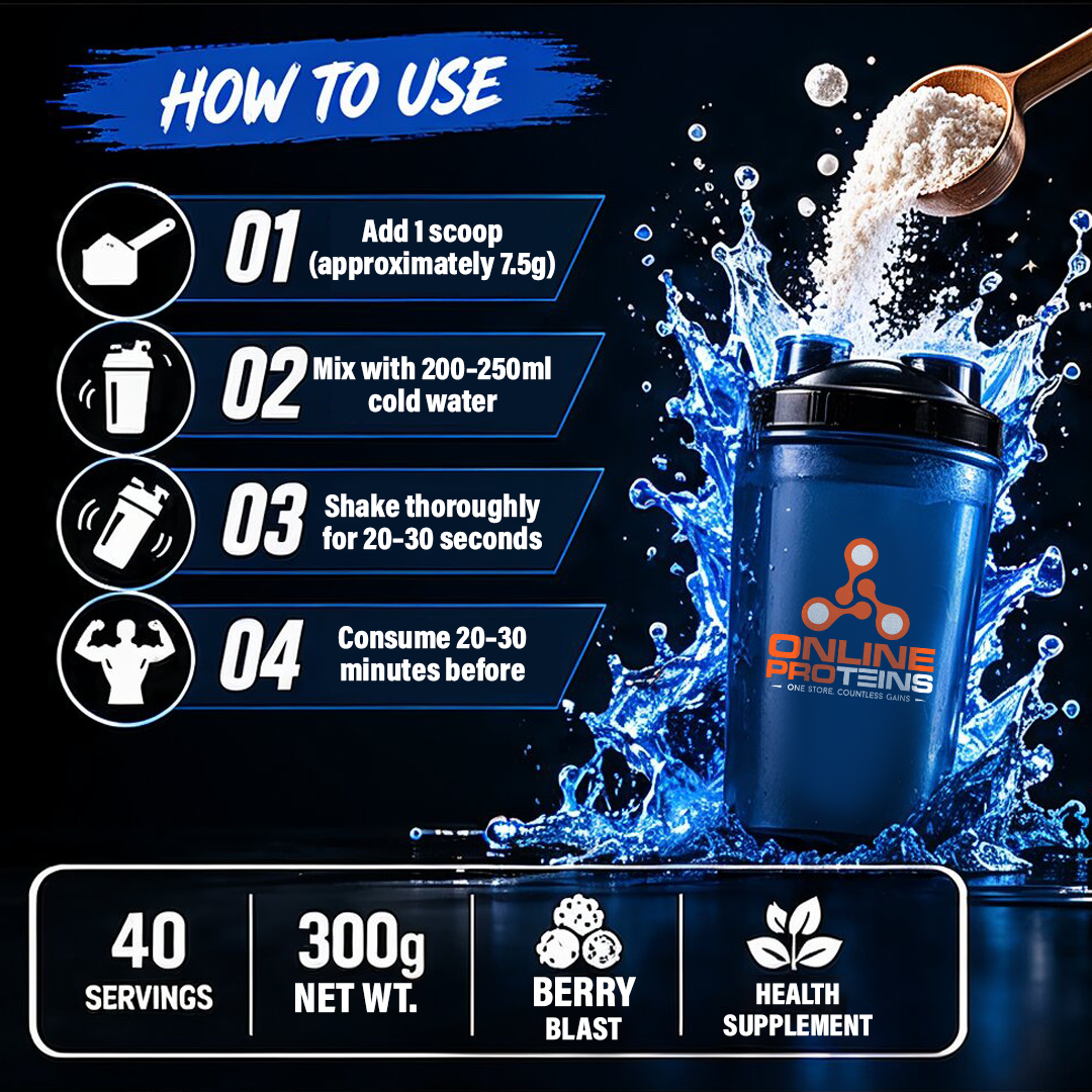 Daffodill DECA Pre Workout 300gm 40 Servings