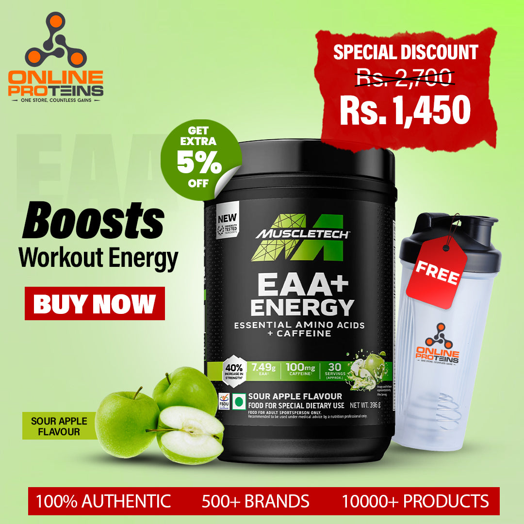 Muscletech EAA+ Energy Amino Acid, Muscle Building, Recovery