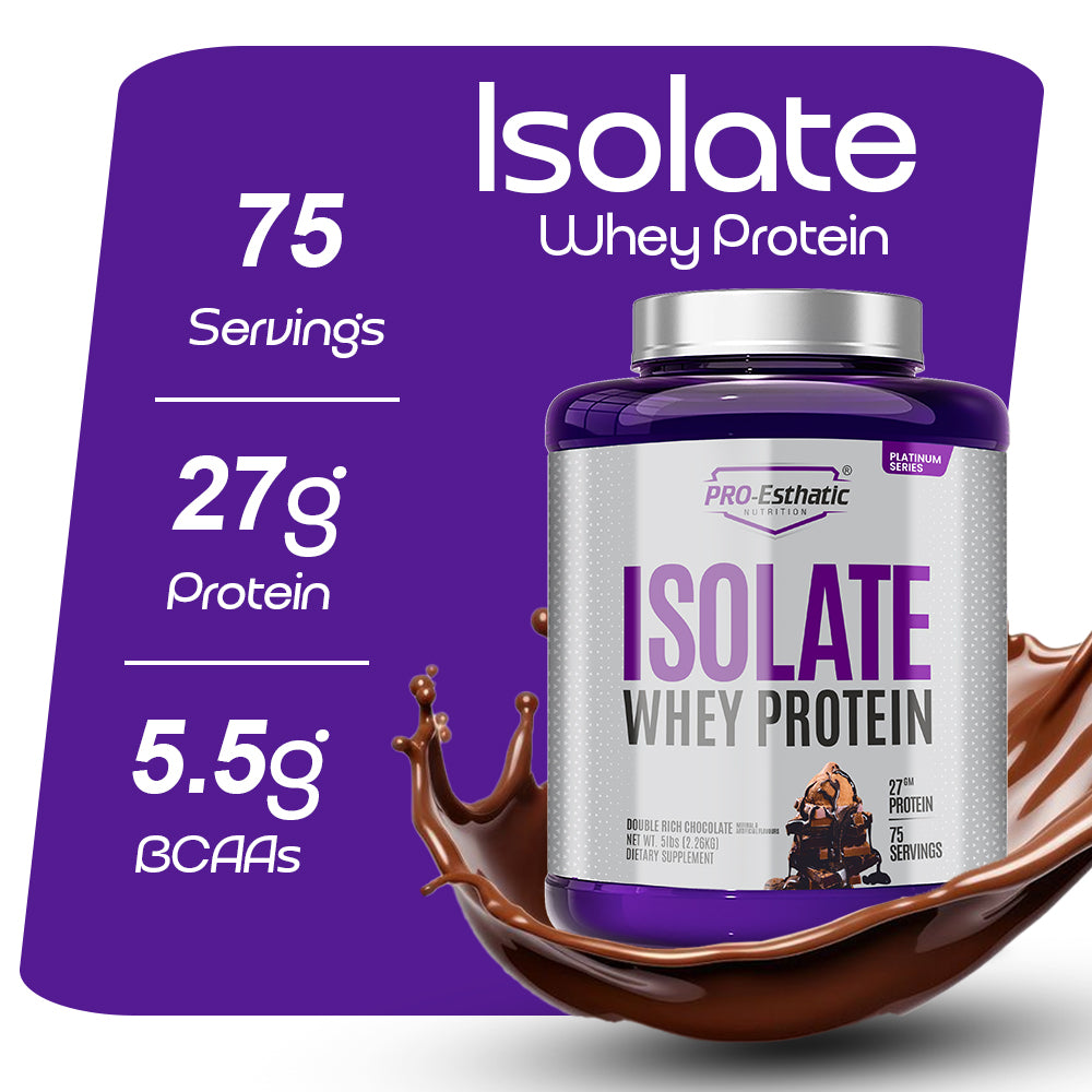 Pro-Esthatic Isolate Whey Protein – 27g Protein  | Platinum Series