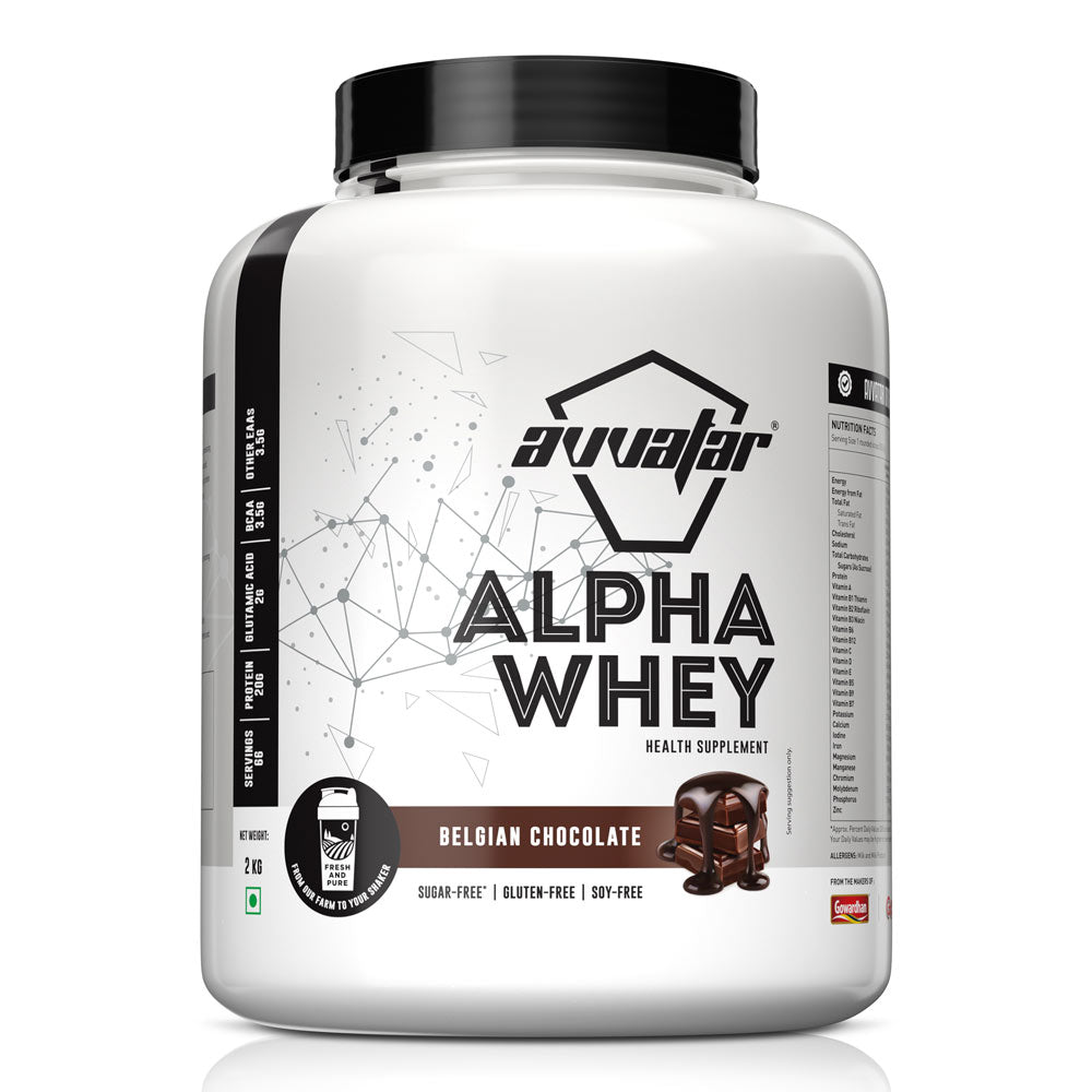 AVVATAR ALPHA WHEY | Belgian Chocolate Flavour