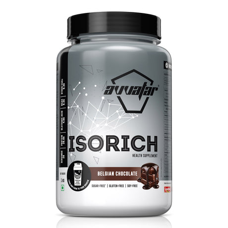 AVVATAR ISORICH WHEY PROTEIN| Belgian Chocolate Flavour