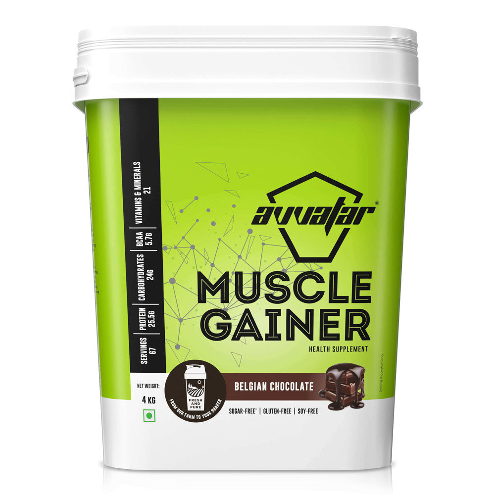 AVVATAR MUSCLE GAINER | Belgain Chocolate Flavour