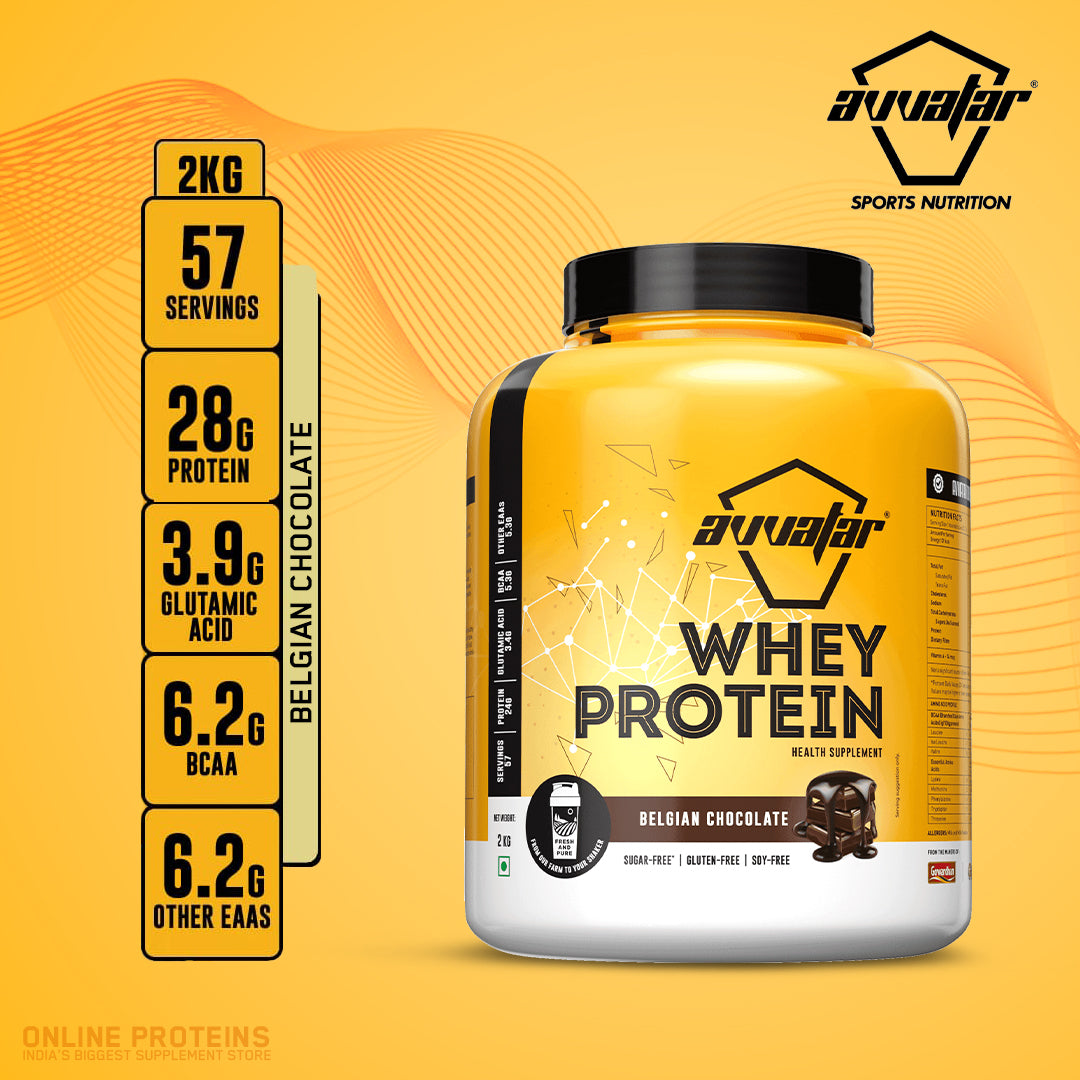 AVVATAR WHEY PROTEIN | Belgian Chocolate Flavour